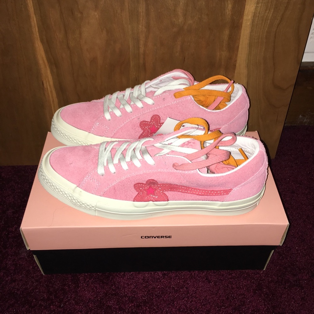 US Mens 8.0 Geranium Pink Golf Le Fleur Unos